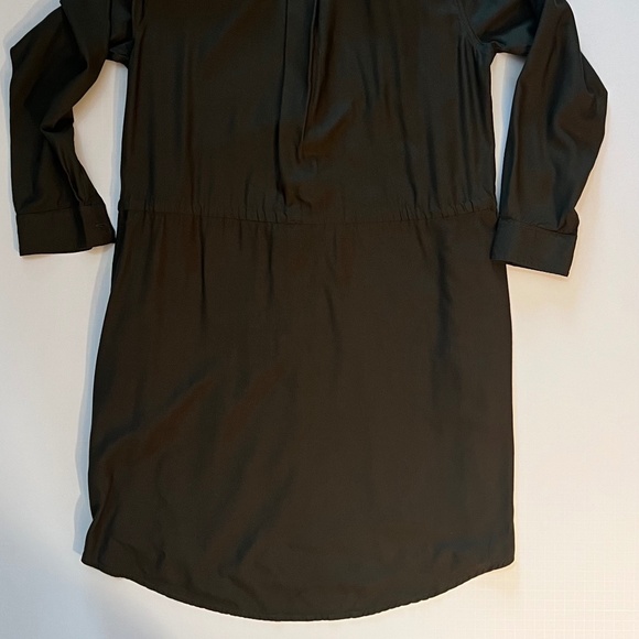 Olive Green Lucky Brand Shirt Dress - NWT - Picture 8 of 8